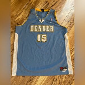 Carmelo Anthony jersey Vintage #15 Denver nuggets men’s XXL length +2